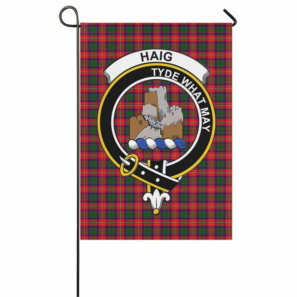 Haig Tartan Classic Crest Garden Flag