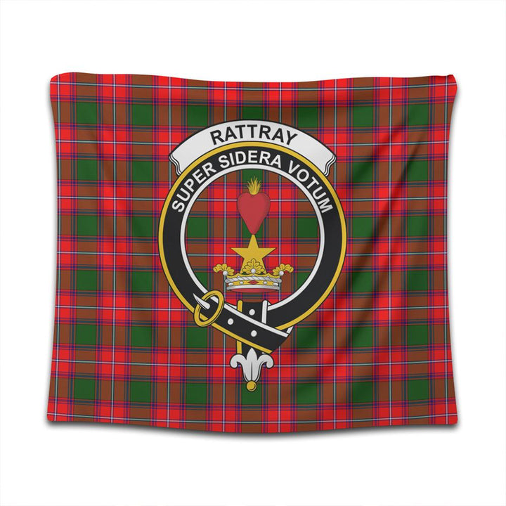 Rattray Modern Tartan Classic Crest Tapestry