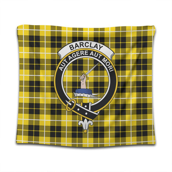 Barclay Dress Modern Tartan Classic Crest Tapestry