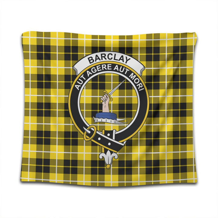 Barclay Dress Modern Tartan Classic Crest Tapestry