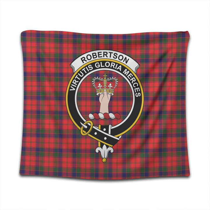 Robertson Modern Tartan Classic Crest Tapestry