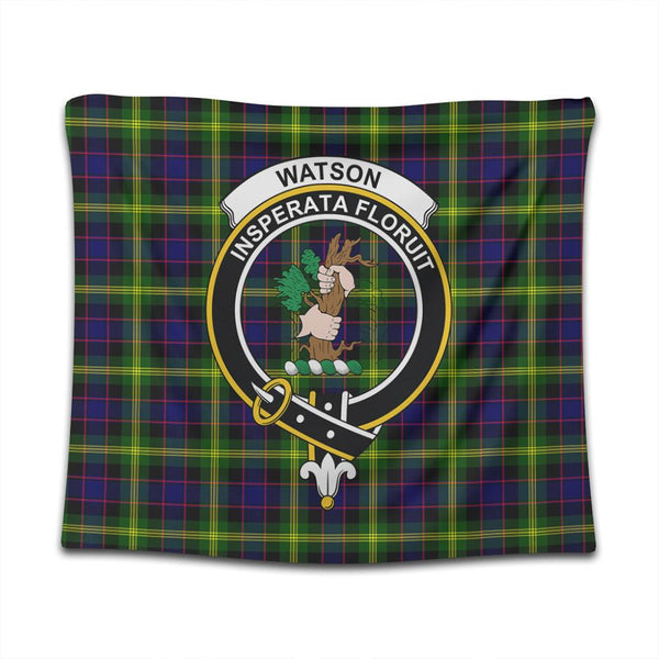 Watson Modern Tartan Classic Crest Tapestry