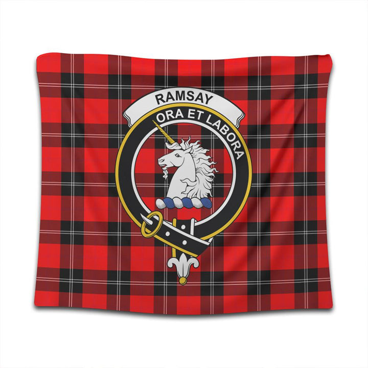 Ramsay Modern Tartan Classic Crest Tapestry
