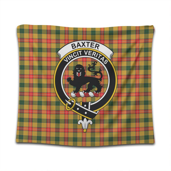 Baxter Modern Tartan Classic Crest Tapestry