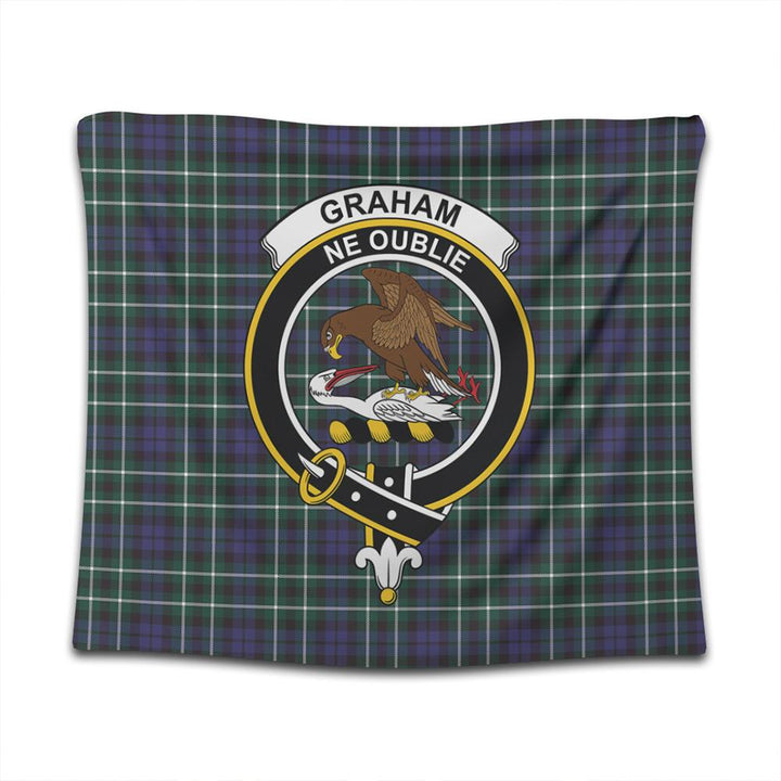 Graham of Montrose Modern Tartan Classic Crest Tapestry