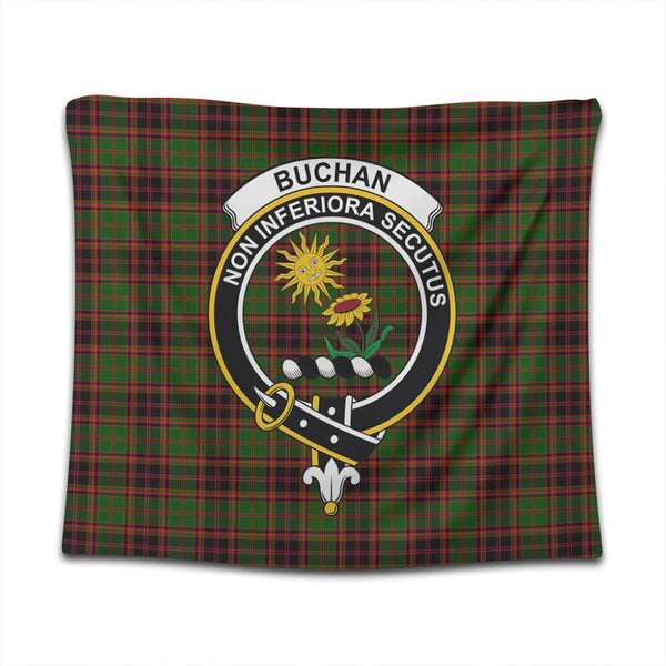 Buchan Modern Tartan Classic Crest Tapestry