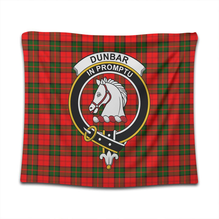 Dunbar Modern Tartan Classic Crest Tapestry