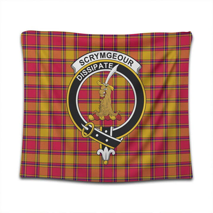 Scrymgeour Tartan Classic Crest Tapestry