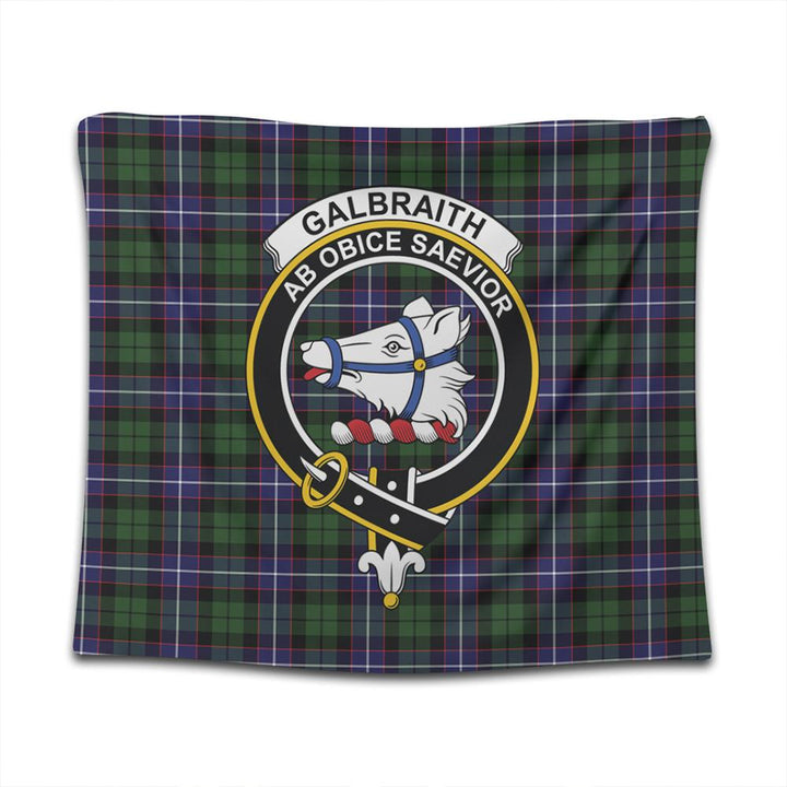 Galbraith Modern Tartan Classic Crest Tapestry