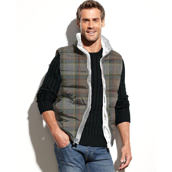 Outlander Fraser Tartan Classic Puffer Vest for Men and Women