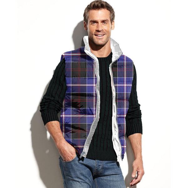 Dunlop Modern Tartan Classic Puffer Vest for Men and Women