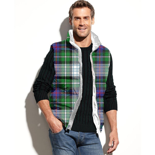 MacKenzie Dress Modern Tartan Classic Puffer Vest for Men and Women