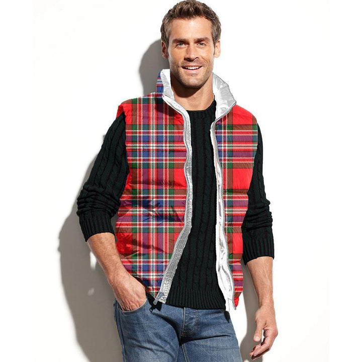 MacFarlane Modern Tartan Classic Puffer Vest for Men and Women