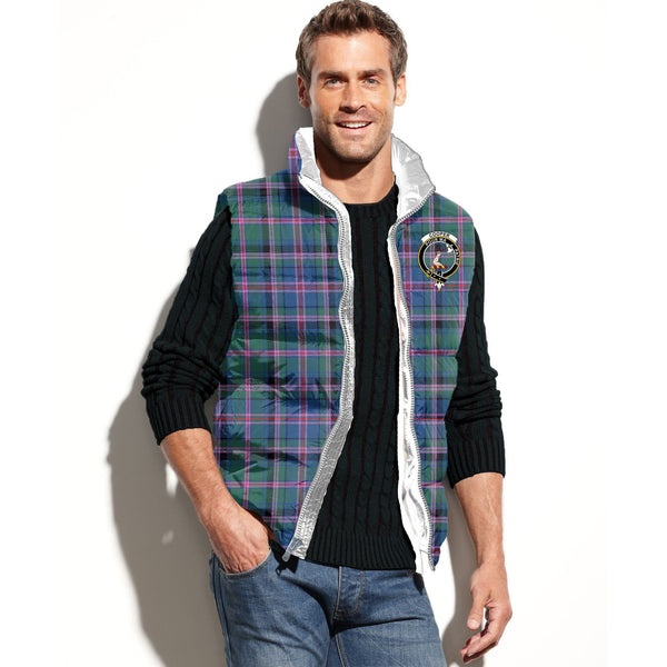 Cooper Tartan Classic Crest Puffer Vest For Men and Women
