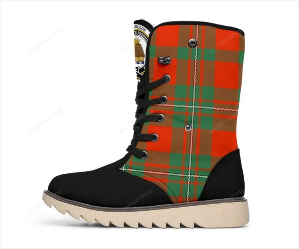 MacGregor Tartan Classic Crest Snow Boots