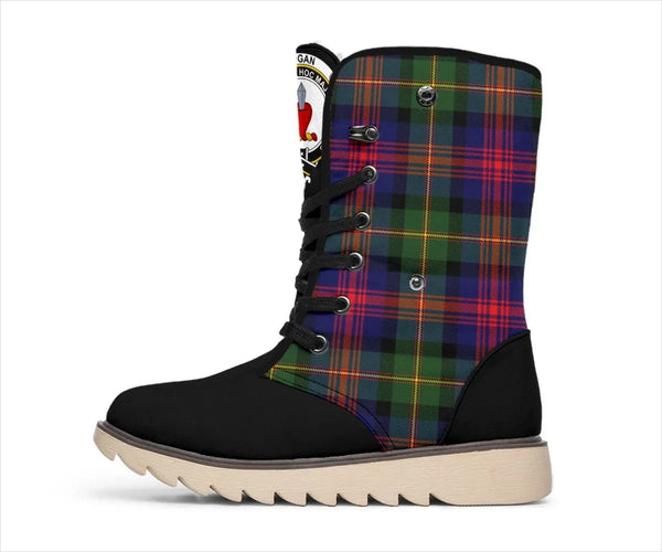 Logan Tartan Classic Crest Snow Boots