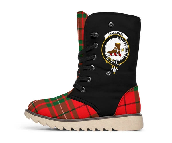 MacAulay Tartan Classic Crest Snow Boots