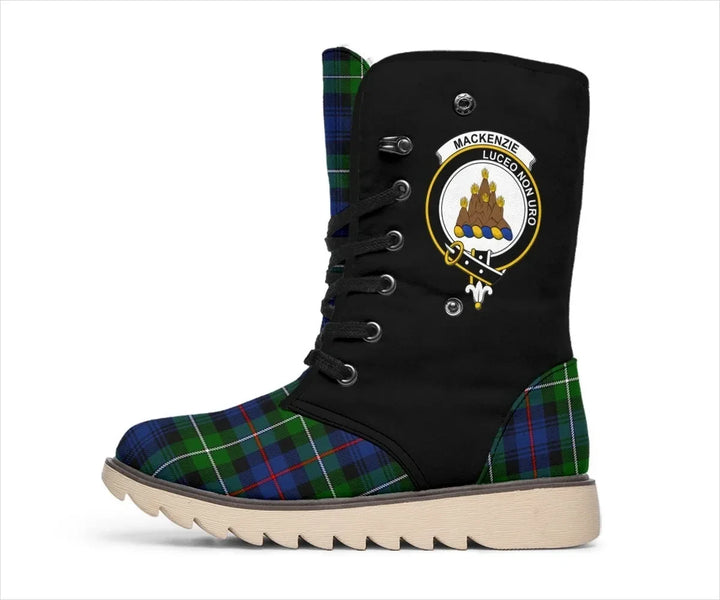 MacKenzie Tartan Classic Crest Snow Boots