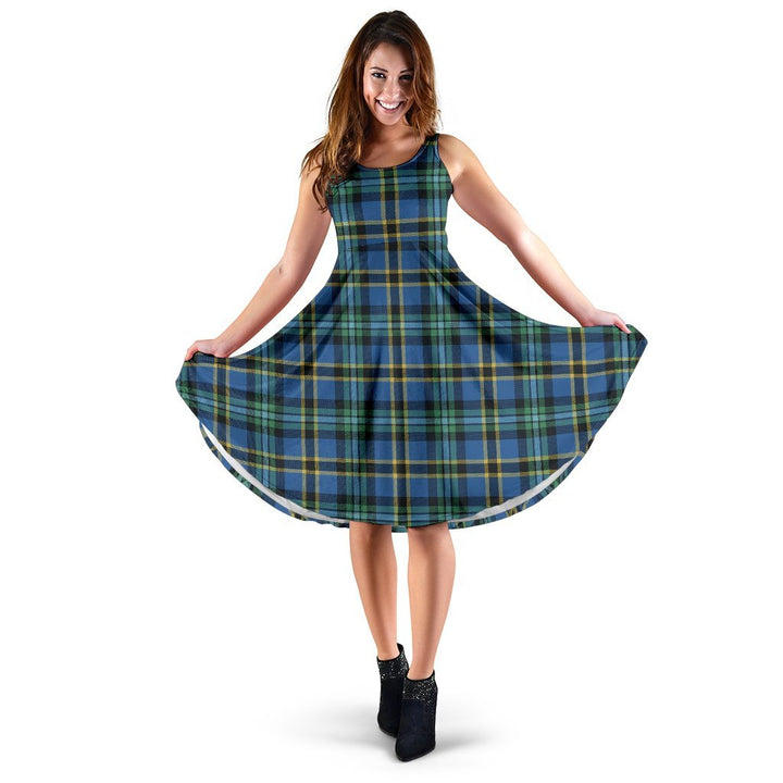 Weir Ancient Tartan Classic Midi Dresses