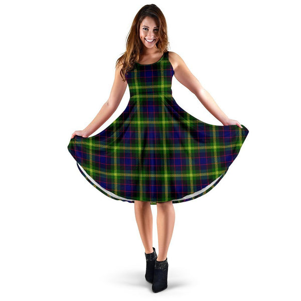 Watson Modern Tartan Classic Midi Dresses