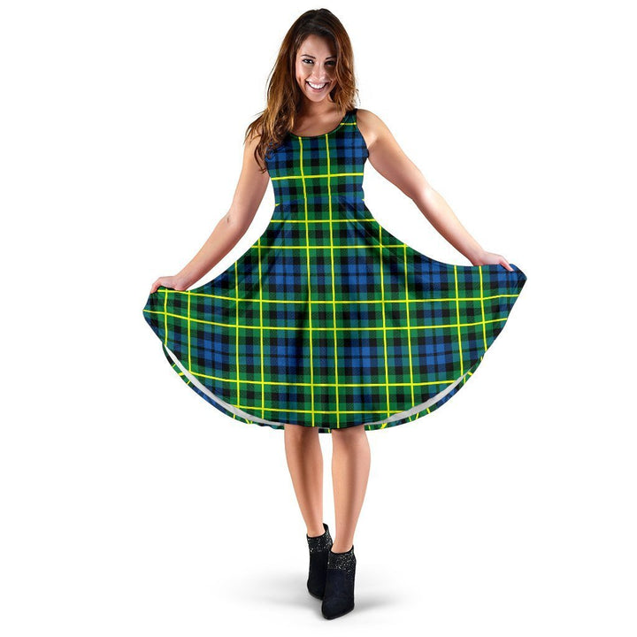 Campbell of Breadalbane Ancient Tartan Classic Midi Dresses
