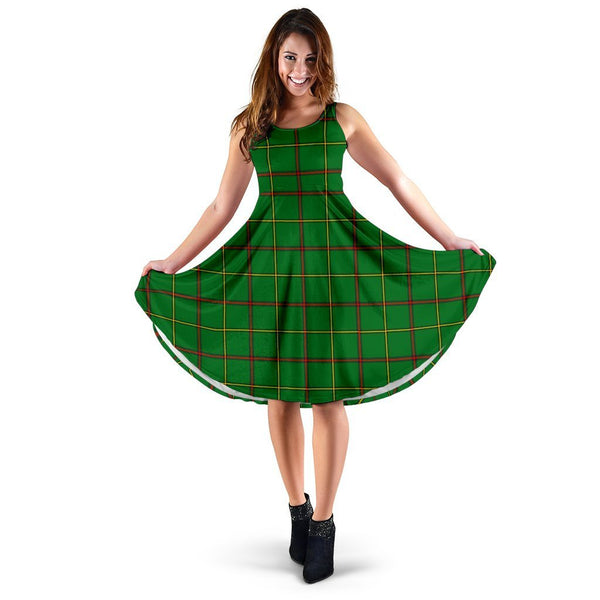 Tribe of Mar Tartan Classic Midi Dresses