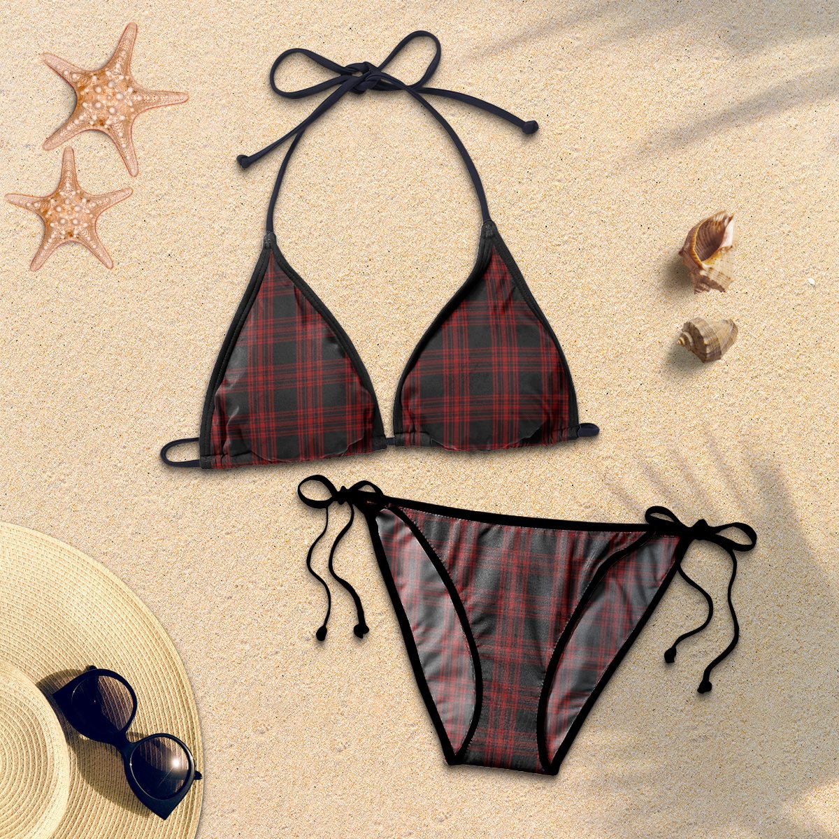 Menzies Hunting Tartan Classic Bikini Swimsuit