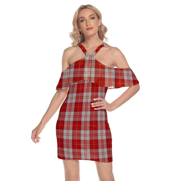 Menzies 04 Tartan Classic Shoulder Cami Dress