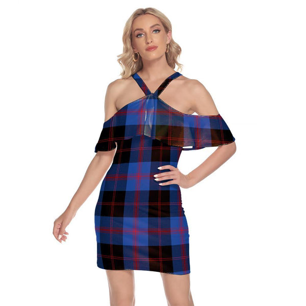Maule Tartan Classic Shoulder Cami Dress