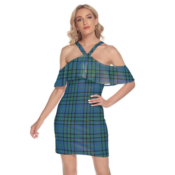 Matheson Hunting Ancient Tartan Classic Shoulder Cami Dress