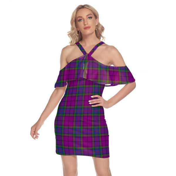 Wardlaw Modern Tartan Classic Shoulder Cami Dress