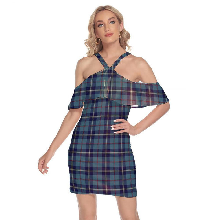 MacRaes of America Tartan Classic Shoulder Cami Dress