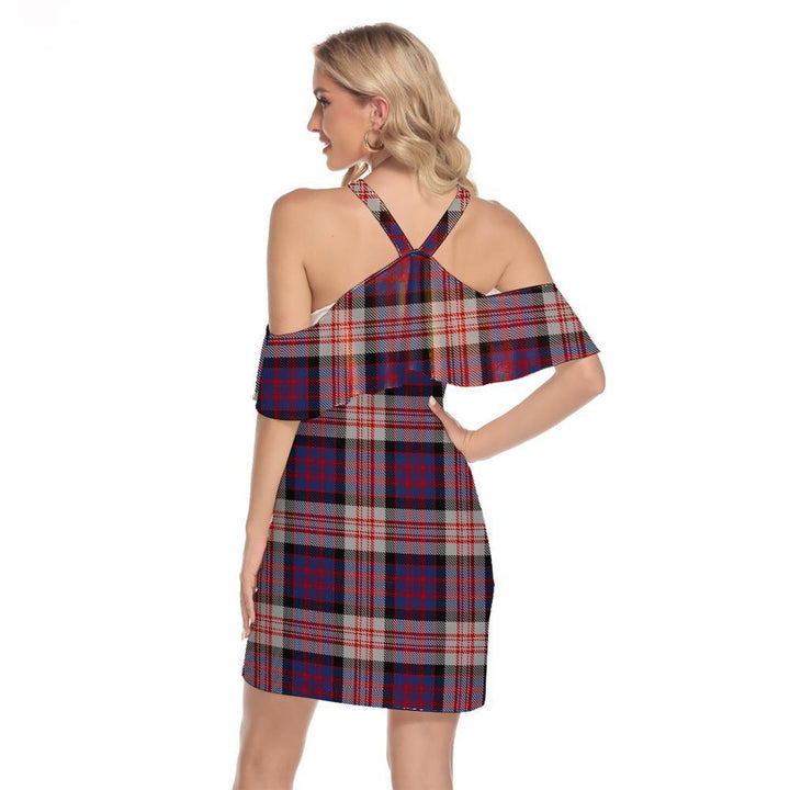 MacDonald Pattern of Plaids Tartan Classic Shoulder Cami Dress