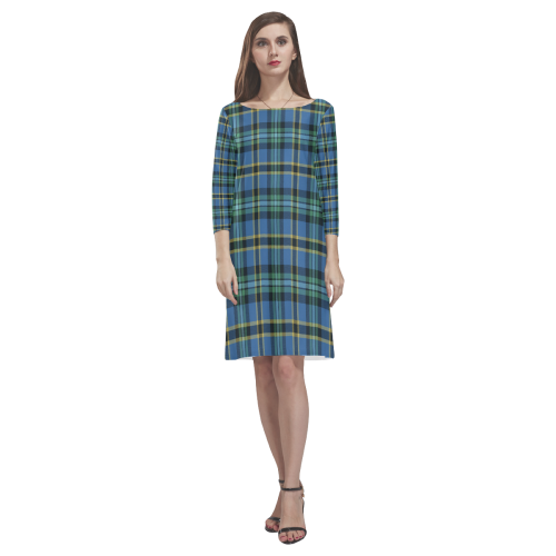Weir Ancient Tartan Classic Round Neck Dress
