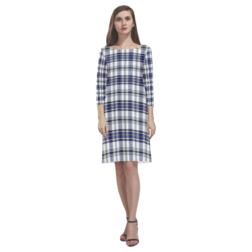 Hannay Tartan Classic Round Neck Dress