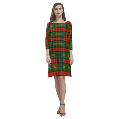 Blackstock Tartan Classic Round Neck Dress