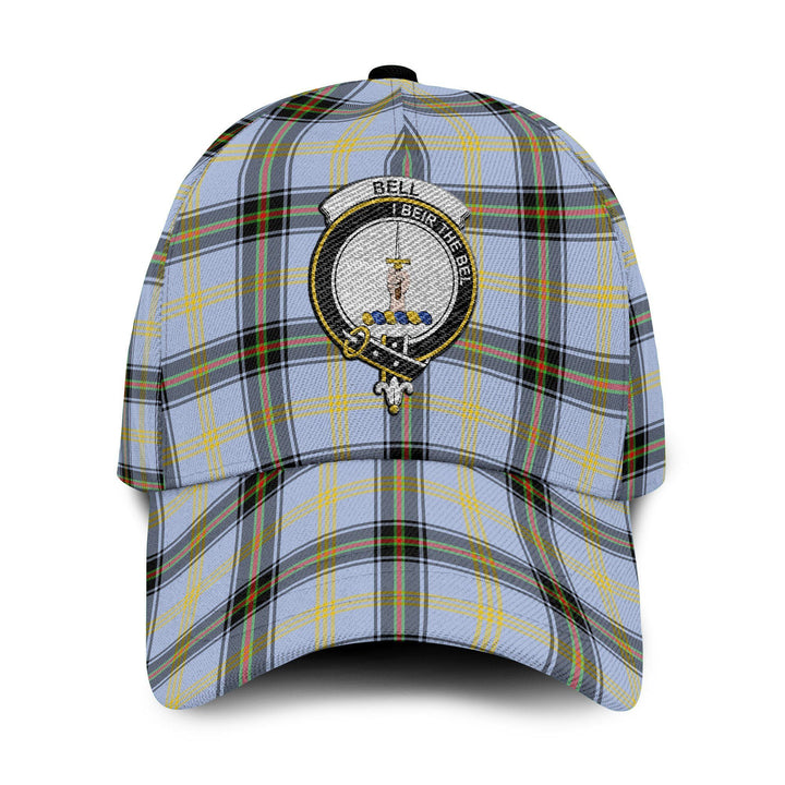 Bell Tartan Crest Embroidery Classic Cap
