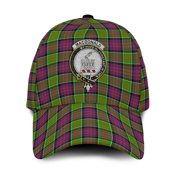 MacDonald (Clan Ranald) Tartan Crest Embroidery Classic Cap