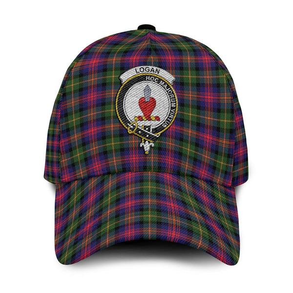 Logan Tartan Crest Embroidery Classic Cap