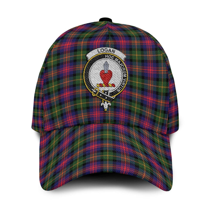 Logan Tartan Crest Embroidery Classic Cap