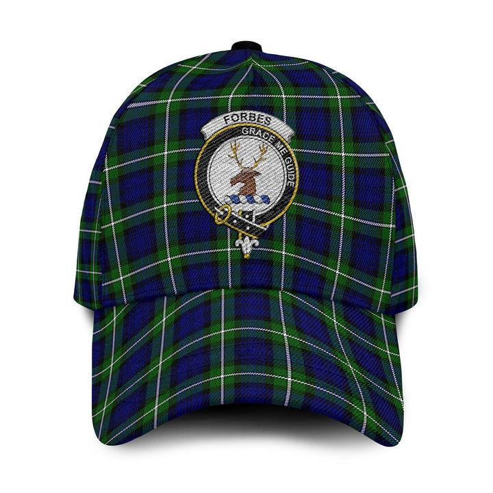 Forbes Tartan Crest Embroidery Classic Cap