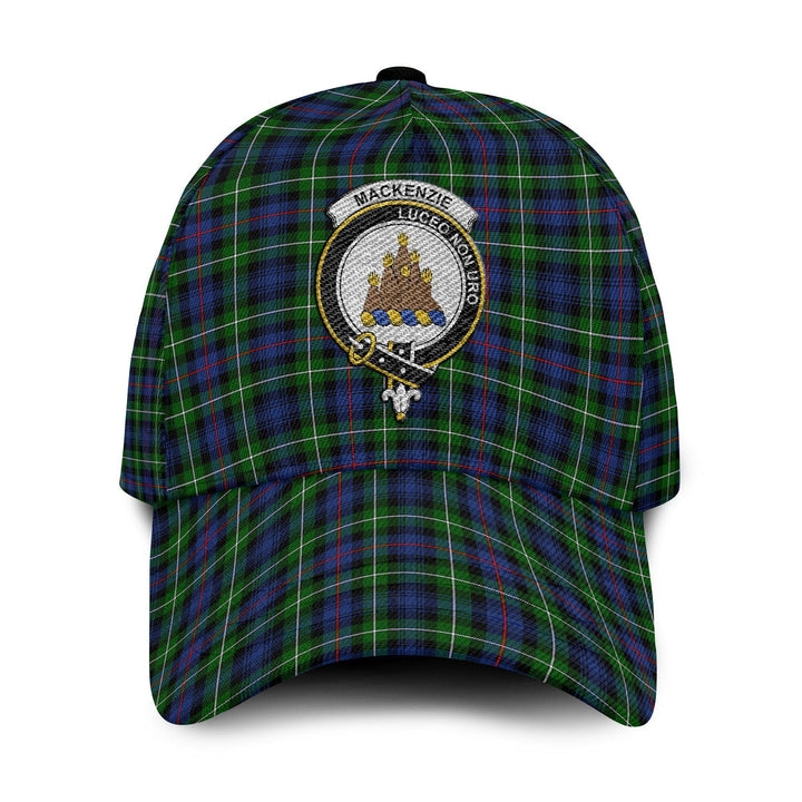 MacKenzie Tartan Crest Embroidery Classic Cap