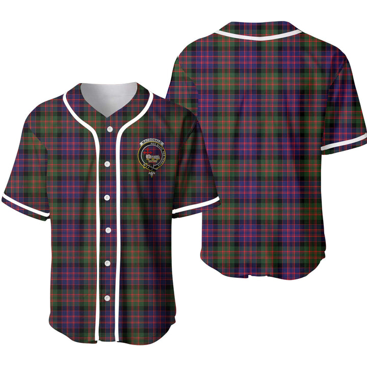 MacDonald ( Donald) Tartan Classic Baseball Jersey