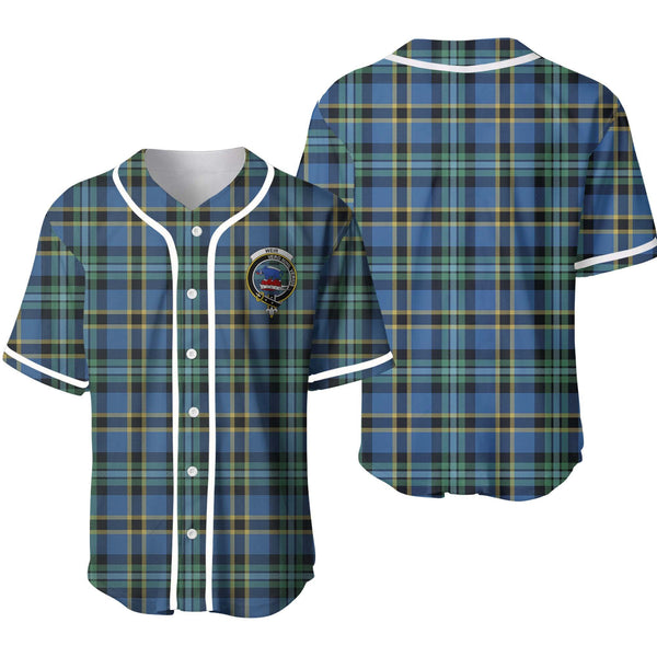 Weir Tartan Classic Baseball Jersey