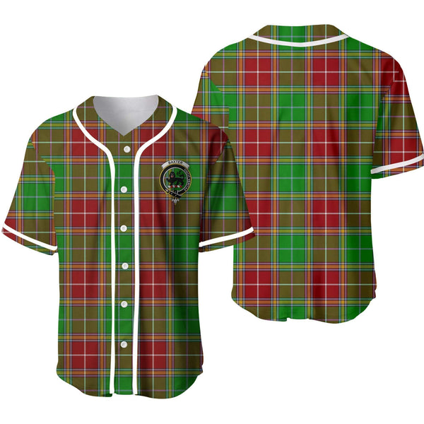 Baxter Tartan Classic Baseball Jersey