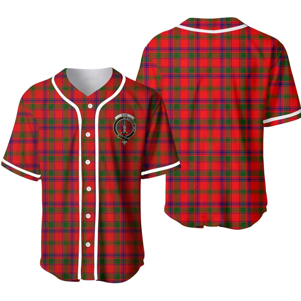 Bain Tartan Classic Baseball Jersey