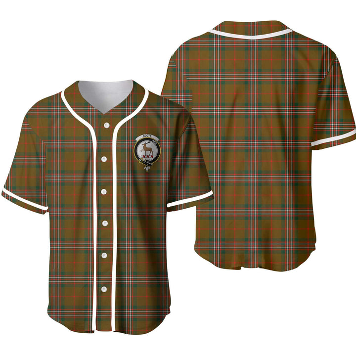 SCOTT BROWN MODERN Tartan Classic Baseball Jersey