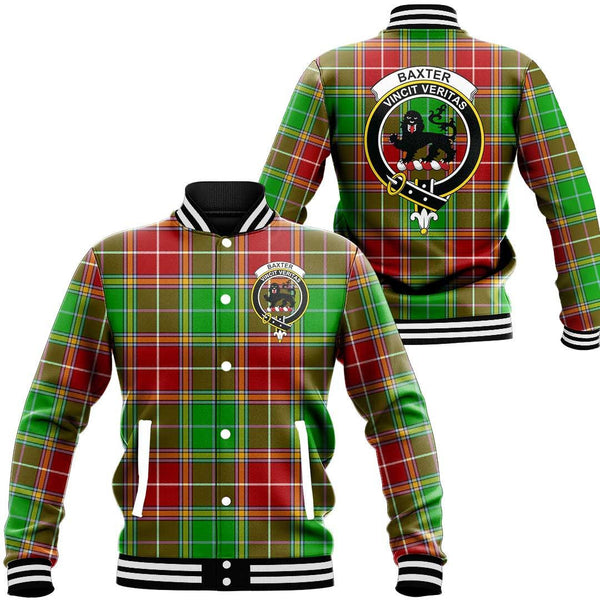 Baxter Tartan Classic Crest Baseball Jacket
