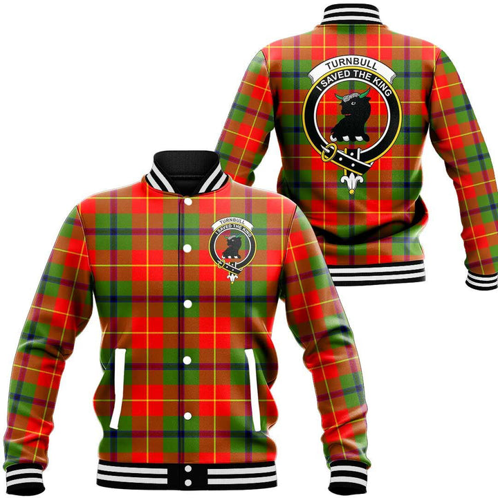 Turnbull Dress Tartan Classic Crest Baseball Jacket