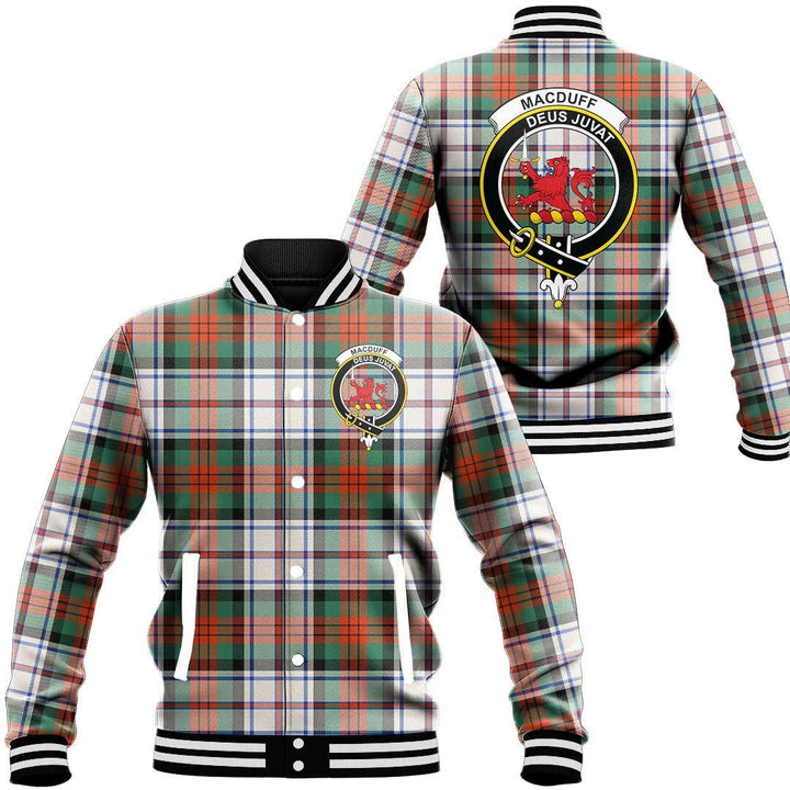 MacDuff Dress Ancient Tartan Classic Crest Baseball Jacket